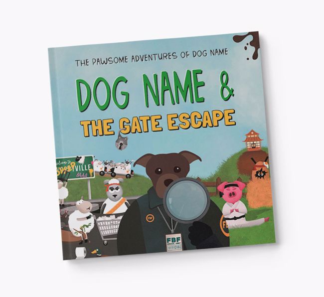 Personalised Adventure Book: Your Dog & The Gate Escape